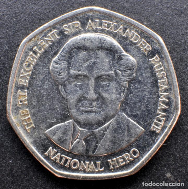 Monedas antiguas de Am&eacute;rica: Jamaica, 1 d&oacute;lar 1996 - Foto 2