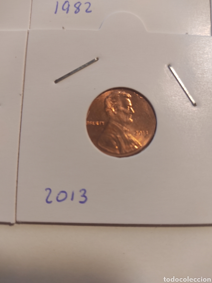 Monedas antiguas de Am&eacute;rica: USA coin one cent 2013 - Foto 1