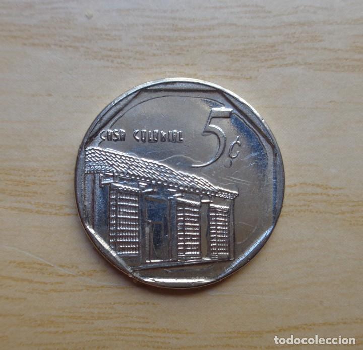 Monedas antiguas de Am&eacute;rica: MONEDA: 5 CENTAVOS, CUBA 2013 - Foto 2