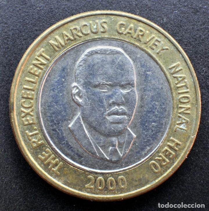 Monedas antiguas de Am&eacute;rica: Jamaica, 20 d&oacute;lares 2000 - Foto 1