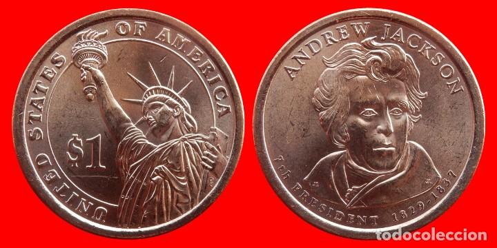 Monedas antiguas de Am&eacute;rica: 1 DOLAR 2008-D ANDREW JACKSON SIN CIRCULAR USA-2289SC