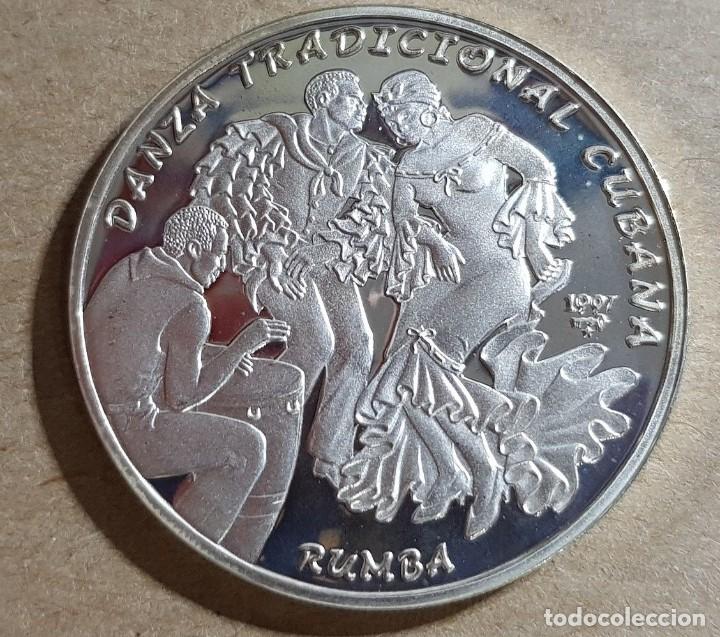 Old Coins of America: CUBA 10 PESOS 1997 PLATA PROOF. 3&ordf; SERIE IBEROAMERICANA &rdquo; LA RUMBA&rdquo; IMPRIMIR EL CERTIFICADO.
