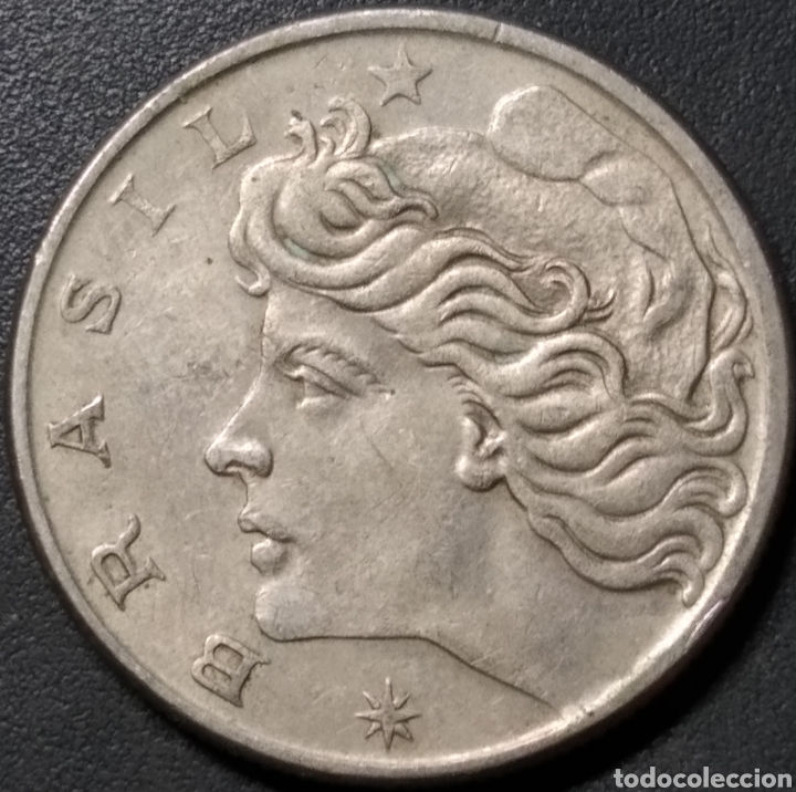 Monedas antiguas de Am&eacute;rica: MONEDA - BRASIL 20 CENTAVOS 1967 - Foto 2