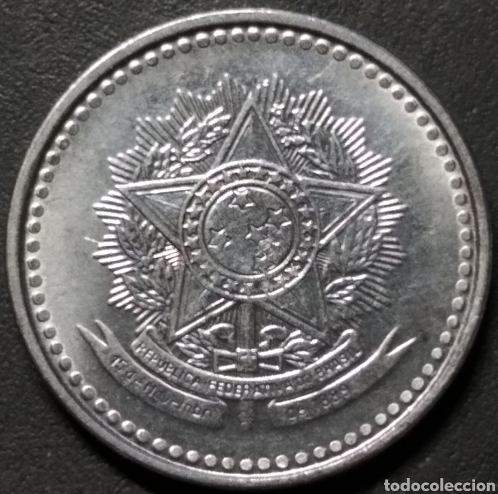 Monedas antiguas de Am&eacute;rica: MONEDA - BRASIL 50 CENTAVOS 1988 - Foto 2