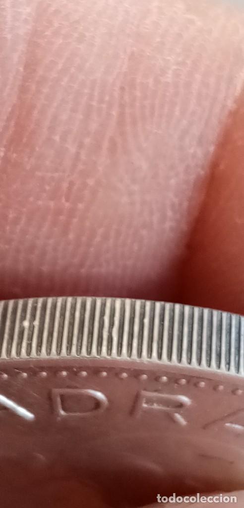 Monedas antiguas de Am&eacute;rica: Moneda 10 pesos chile de plata - Foto 9