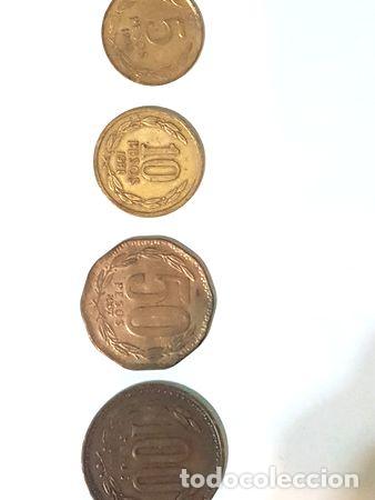 Monedas antiguas de Am&eacute;rica: lote de 14 monedas de chile - Foto 1