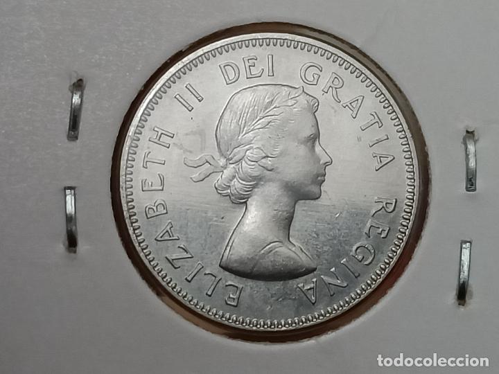 Monedas antiguas de Am&eacute;rica: Canad&aacute; 1964, 5 c&eacute;ntimos , centavos , 22372 2 - Foto 2
