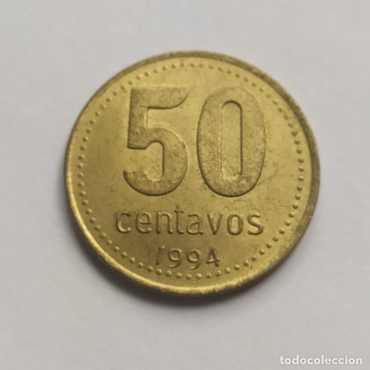 Monedas antiguas de Am&eacute;rica: ## Argentina 1994 50 centavos ## - Foto 1