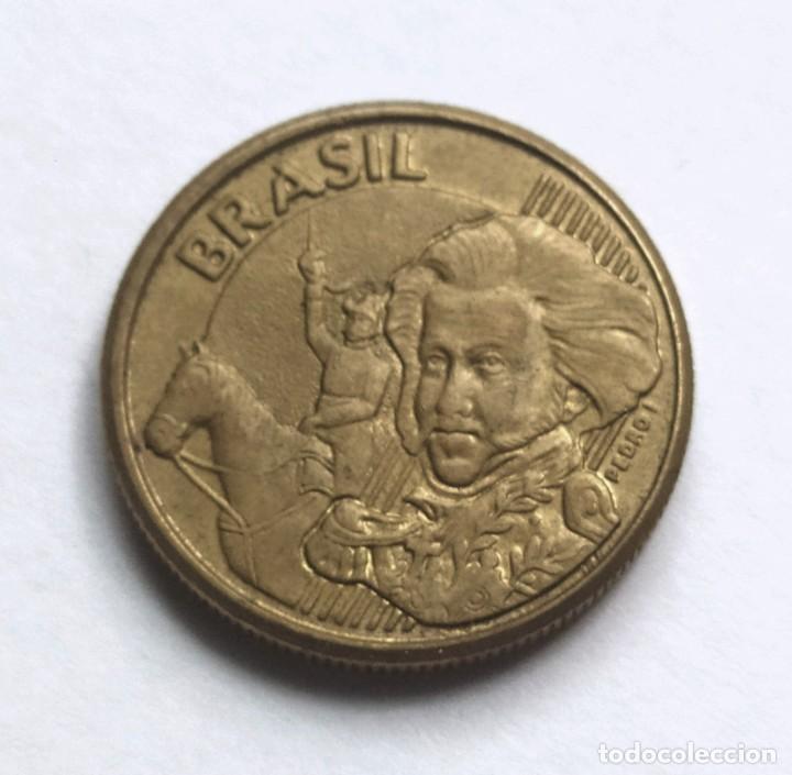 Monedas antiguas de Am&eacute;rica: ## Brasil 2003 10 centavos ## - Foto 2