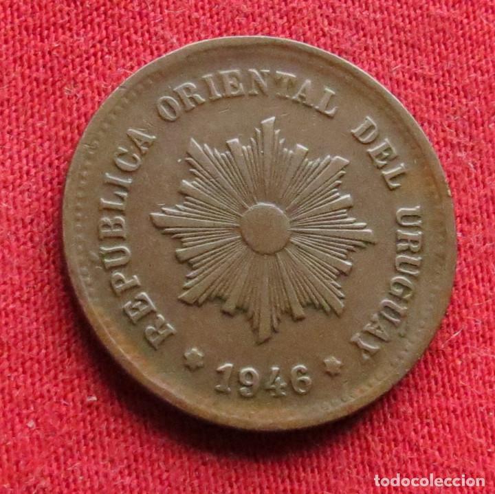 Monedas antiguas de Am&eacute;rica: Uruguay 5 centesimos 1946 - Foto 2