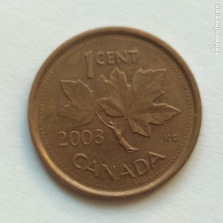 Monedas antiguas de Am&eacute;rica: ## Canada 1 Centavo 2003 ## - Foto 2