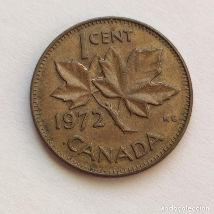 Monedas antiguas de Am&eacute;rica: ## Canada 1 Centavo 1972 ## - Foto 1