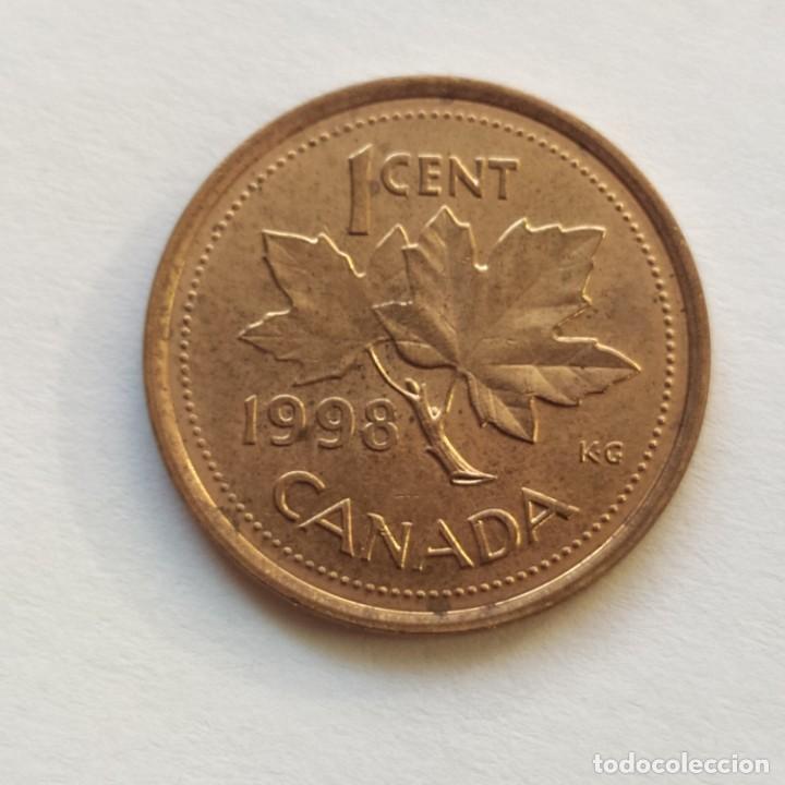 Monedas antiguas de Am&eacute;rica: ## Canada 1 Centavo 1998 ## - Foto 1