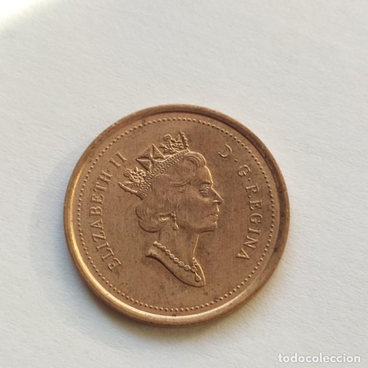 Monedas antiguas de Am&eacute;rica: ## Canada 1 Centavo 1998 ## - Foto 2