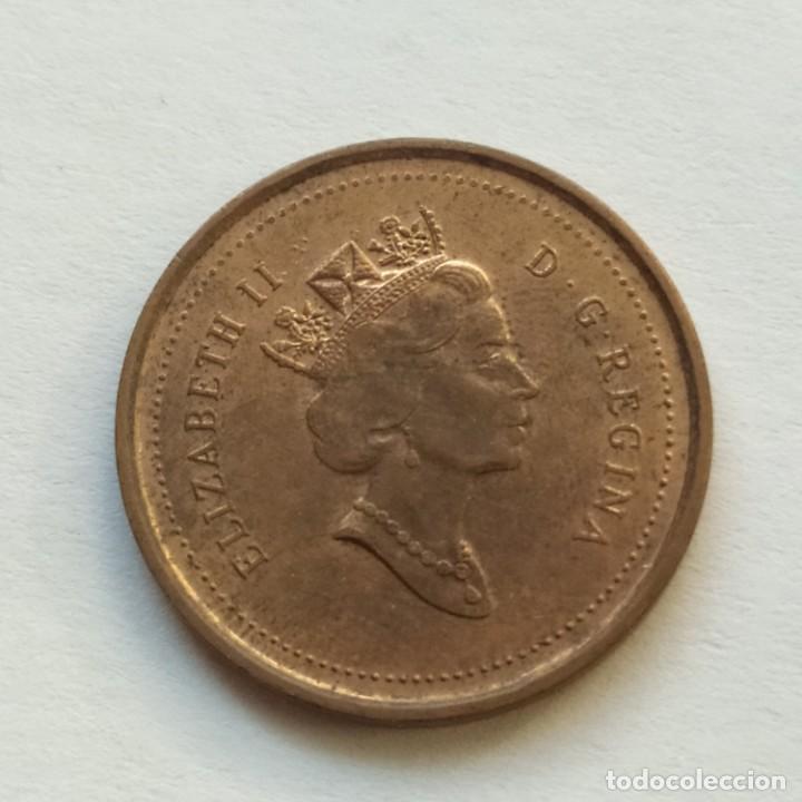Monedas antiguas de Am&eacute;rica: ## Canada 1 Centavo 1999 ## - Foto 2