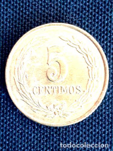 Monedas antiguas de Am&eacute;rica: 5 centimos paraguay 1947 - Foto 1
