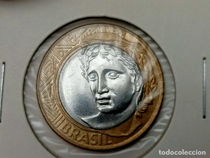 Monedas antiguas de Am&eacute;rica: Brasil 1 real 2006 , 26267 - Foto 1