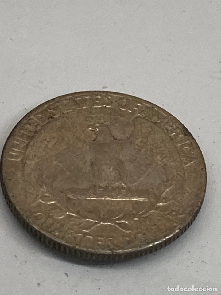 Monedas antiguas de Am&eacute;rica: Moneda de plata Quarter Dollar 1952 - Foto 1