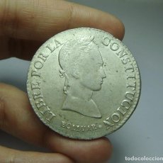 Monedas antiguas de América: 8 SOLES. PLATA. REP. BOLIVIANA - POTOSÍ - 1847 - R. Lote 309624543