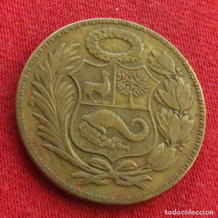Monedas antiguas de Am&eacute;rica: Peru 1/2 sol de oro 1942 - Foto 2
