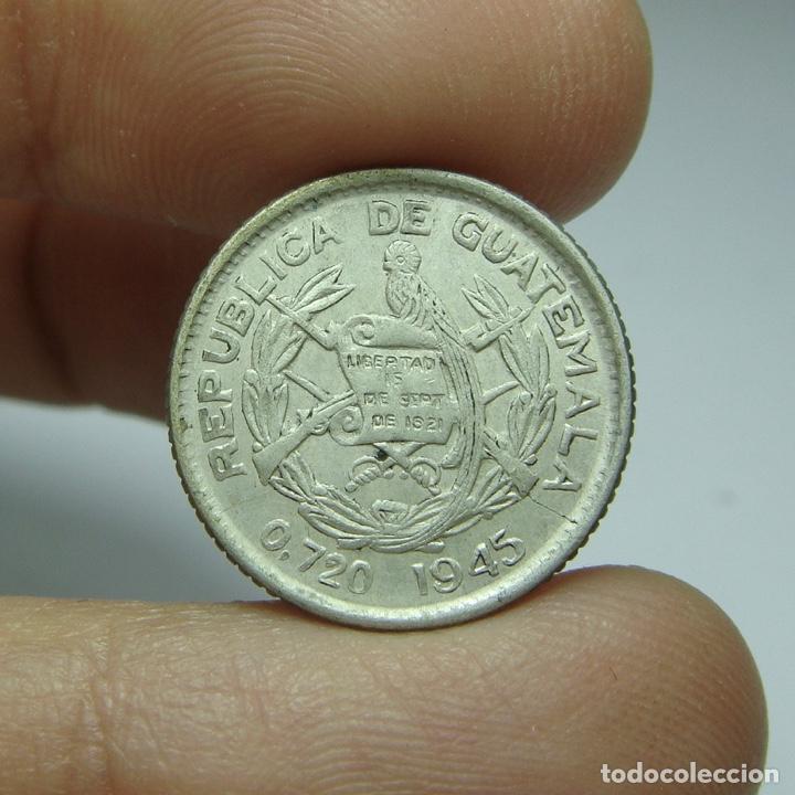 Monedas antiguas de Am&eacute;rica: 5 Centavos. Plata. Guatemala - 1943 - Foto 2