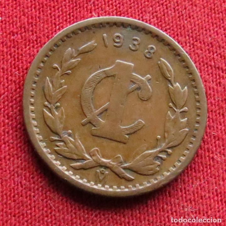 Monedas antiguas de Am&eacute;rica: Mexico 1 centavo 1938 - Foto 1