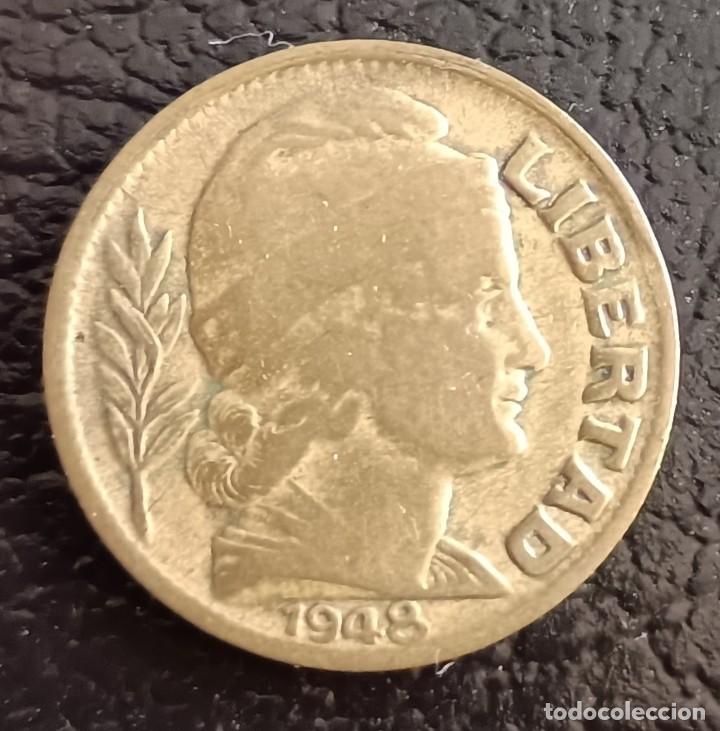 Monedas antiguas de Am&eacute;rica: 10 centavos 1948 - Argentina - Foto 1