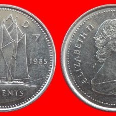 Monedas antiguas de América: 10 CENTAVOS 1985 CANADA-69556