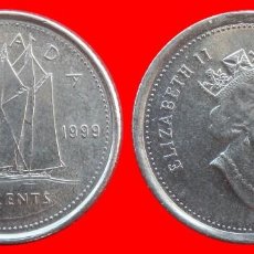 Monedas antiguas de América: 10 CENTAVOS 1999 CANADA-69563
