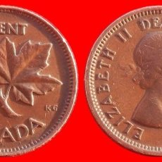 Monedas antiguas de América: 1 CENTAVO 1953 CANADA-69590