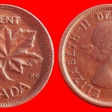 Monedas antiguas de América: 1 CENTAVO 1956 CANADA-69592