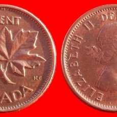 Monedas antiguas de América: 1 CENTAVO 1963 CANADA-69599
