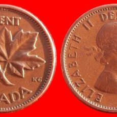 Monedas antiguas de América: 1 CENTAVO 1964 CANADA-69600
