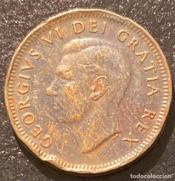 Monedas antiguas de Am&eacute;rica: CANADA 1 CENTAVO 1950 - Foto 1