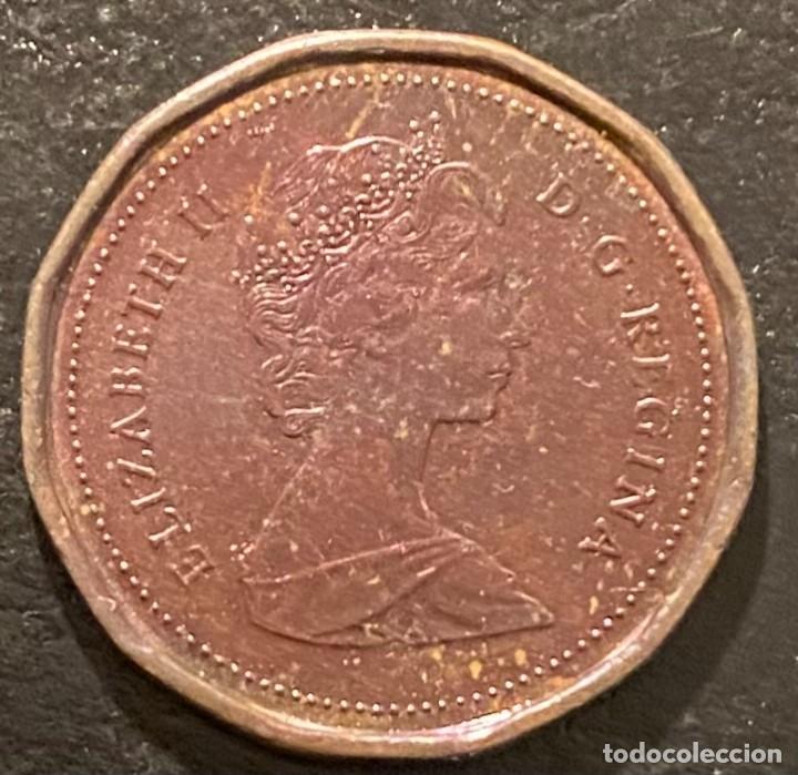 Monedas antiguas de Am&eacute;rica: CANADA 1 CENTAVO 1989 - Foto 1