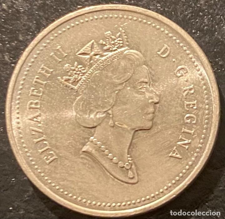 Monedas antiguas de Am&eacute;rica: CANADA 5 CENTAVOS 1998 - Foto 1