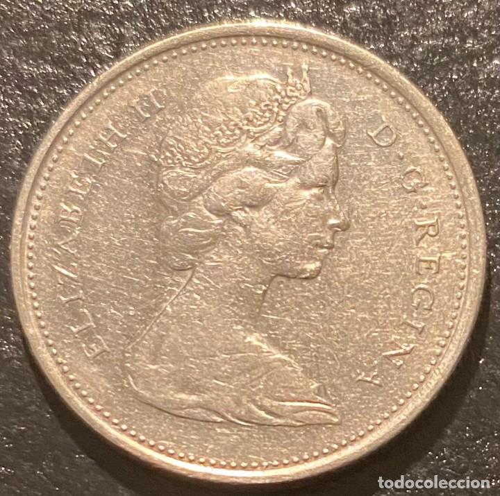 Monedas antiguas de Am&eacute;rica: CANADA 25 CENTAVOS 1984 - Foto 1