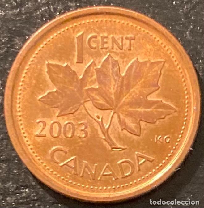 Monedas antiguas de Am&eacute;rica: CANADA 1 CENTAVO 2003 - Foto 2