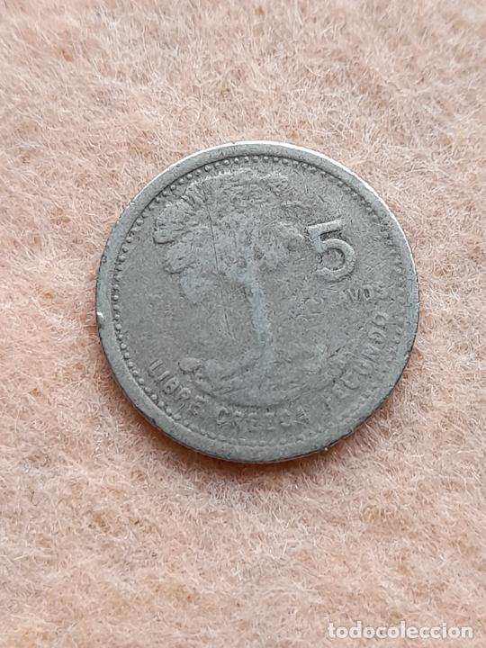 Monedas antiguas de Am&eacute;rica: Guatemala. 5 Centavos. A&ntilde;o 1978 - Foto 2
