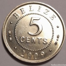 Monedas antiguas de América: BELICE 5 CENTS 2009. Lote 312446908