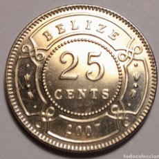 Monedas antiguas de América: BELICE 25 CENTS 2007. Lote 312447103