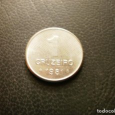 Monedas antiguas de América: BRASIL 1 CRUCEIRO 1981. Lote 312738758