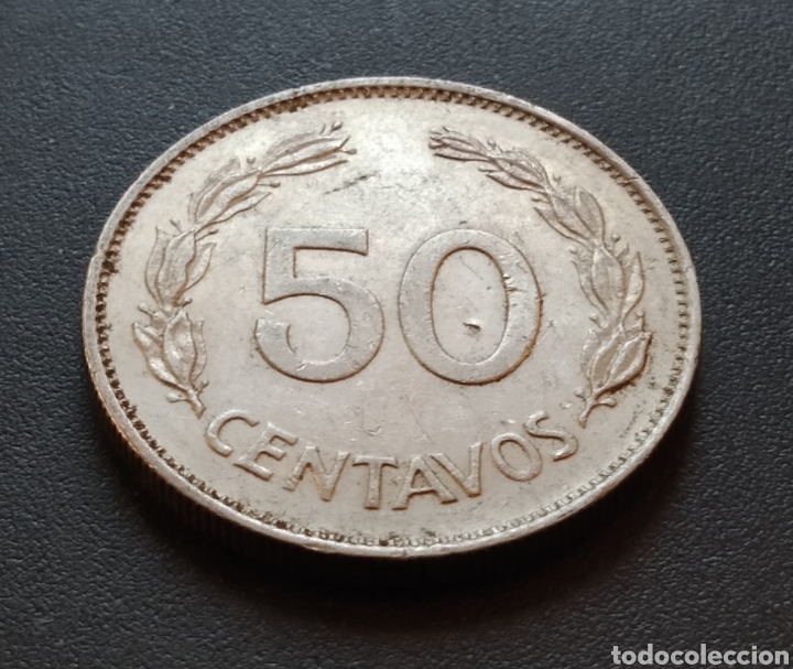 Monedas antiguas de Am&eacute;rica: MONEDA - ECUADOR 50 CENTAVOS 1979 - Foto 3