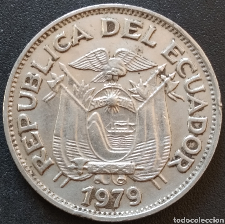 Monedas antiguas de Am&eacute;rica: MONEDA - ECUADOR 50 CENTAVOS 1979 - Foto 2