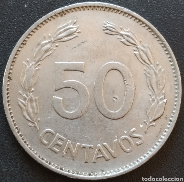 Monedas antiguas de Am&eacute;rica: MONEDA - ECUADOR 50 CENTAVOS 1979 - Foto 1