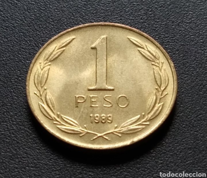 Monedas antiguas de Am&eacute;rica: MONEDA - CHILE 1 PESO 1989 - Foto 3