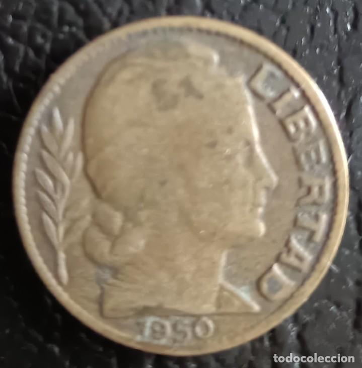 Monedas antiguas de Am&eacute;rica: 10 centavos 1950 - Argentina - Foto 1
