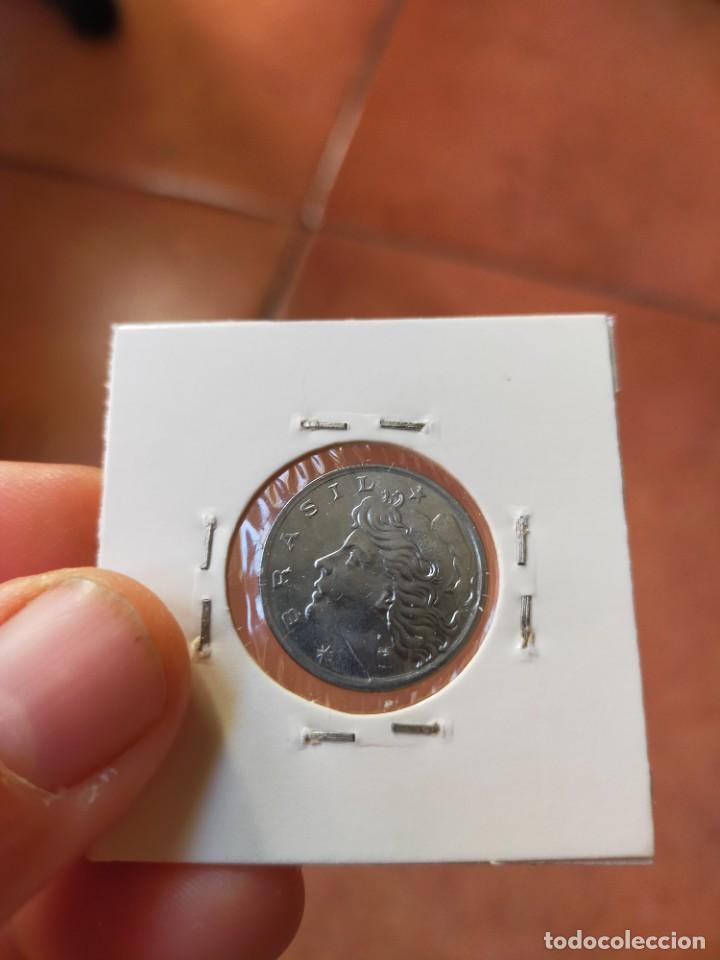 Monedas antiguas de Am&eacute;rica: MONEDA DE 5 CINCO CENTAVOS 1975 BRASIL SIN CIRCULAR SC - Foto 2