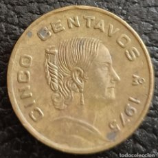 Monedas antiguas de América: 5 CENTAVOS 1975 - MÉJICO. Lote 314079483