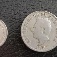 Monedas antiguas de América: LOTE 4 MONEDAS - EL SALVADOR. Lote 314079618